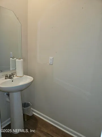 a bathroom with a sink and a toilet