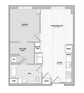 $3,500 | 99 Kneeland Street, Unit 1304, Boston, MA 02111