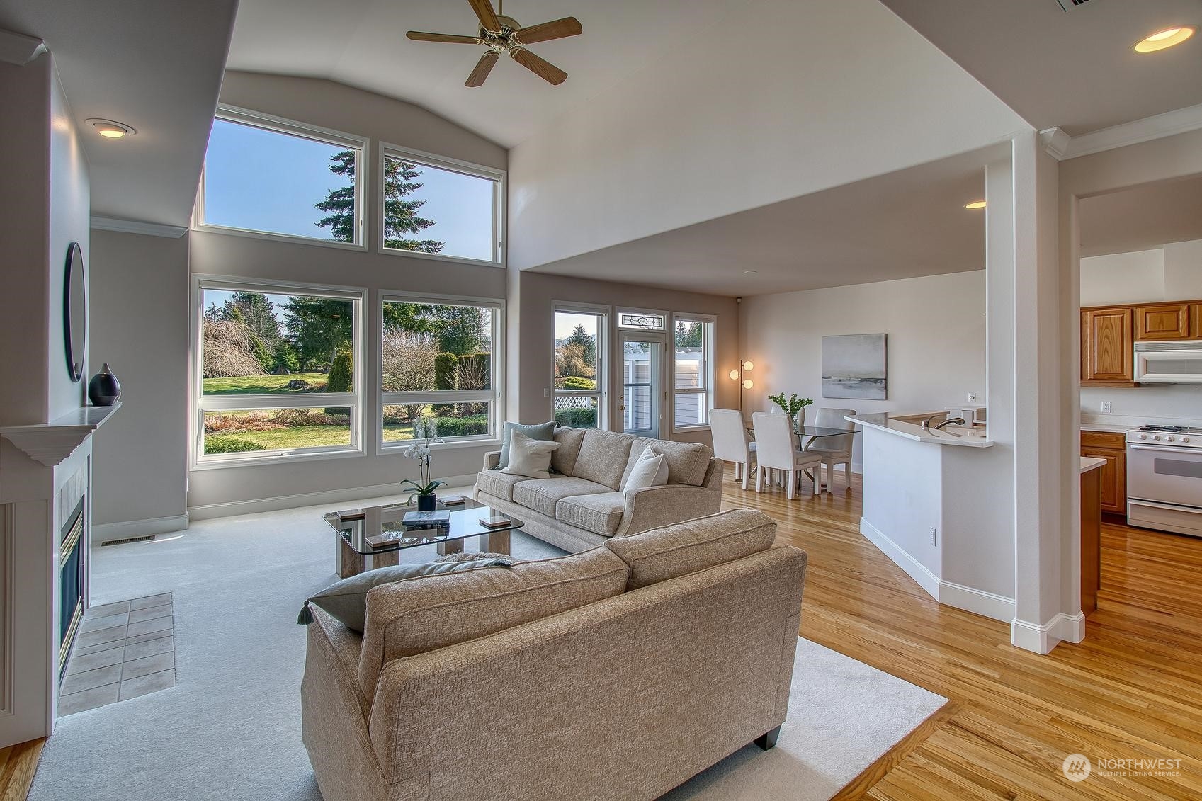 4312 Landmark Drive Mount Vernon, WA 98274 - Photo 4 of 16 a living room with furniture and a large window