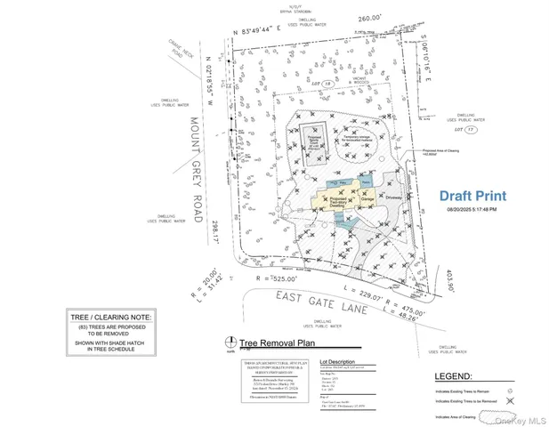 a view of a pathway in a yard