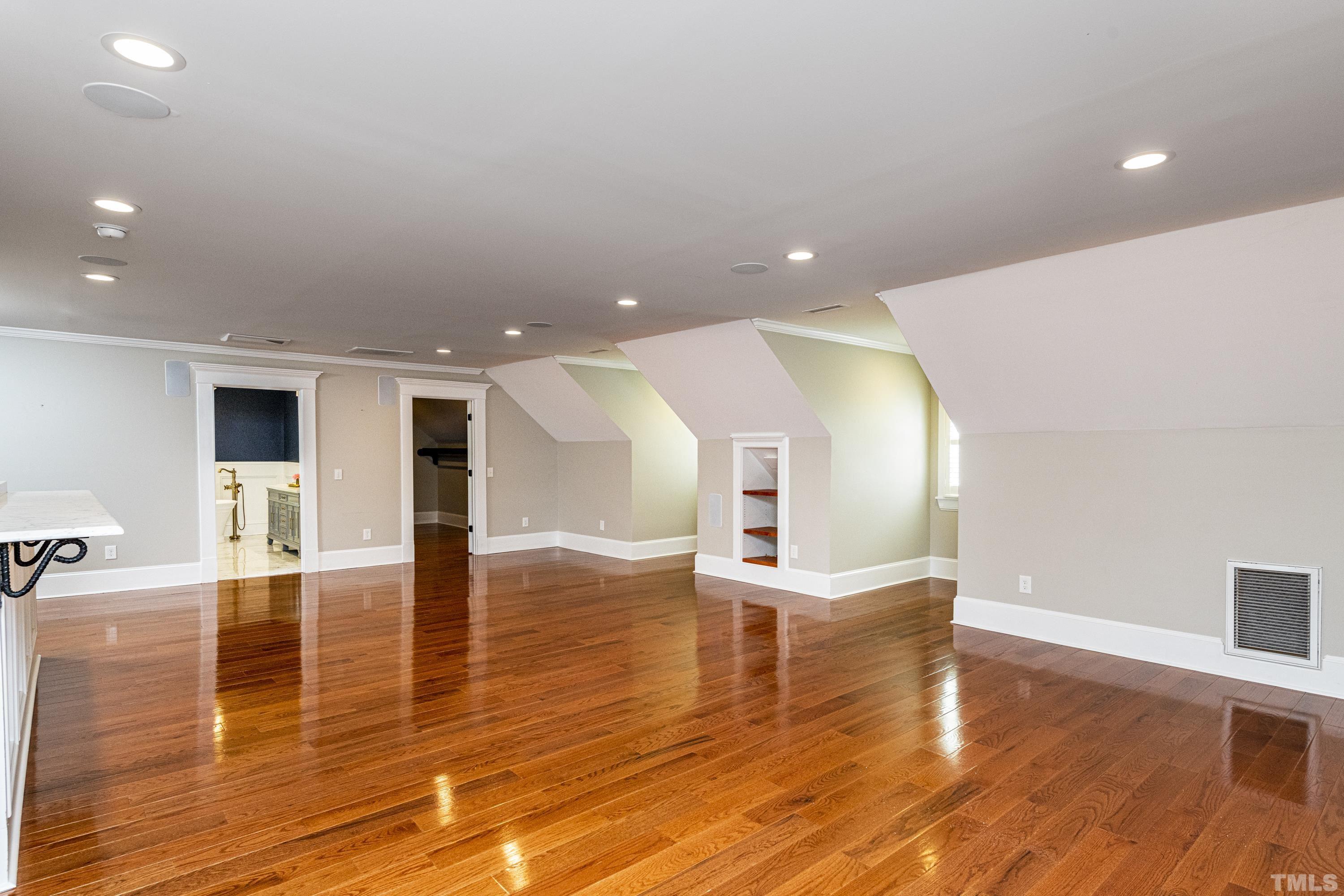 208 Ashe Avenue Raleigh, NC 27605 - Photo 34 of 66 a view of empty room with wooden floor