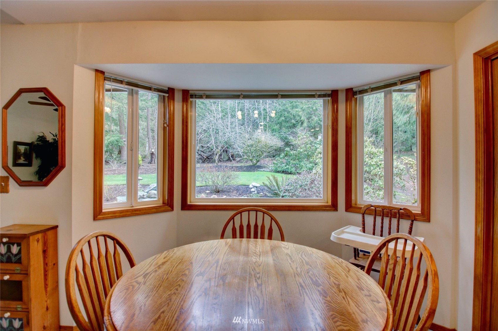 18849 Cascade Ridge Court Mount Vernon, WA 98274 - Photo 11 of 38 a view of a dining room with furniture window and outside view