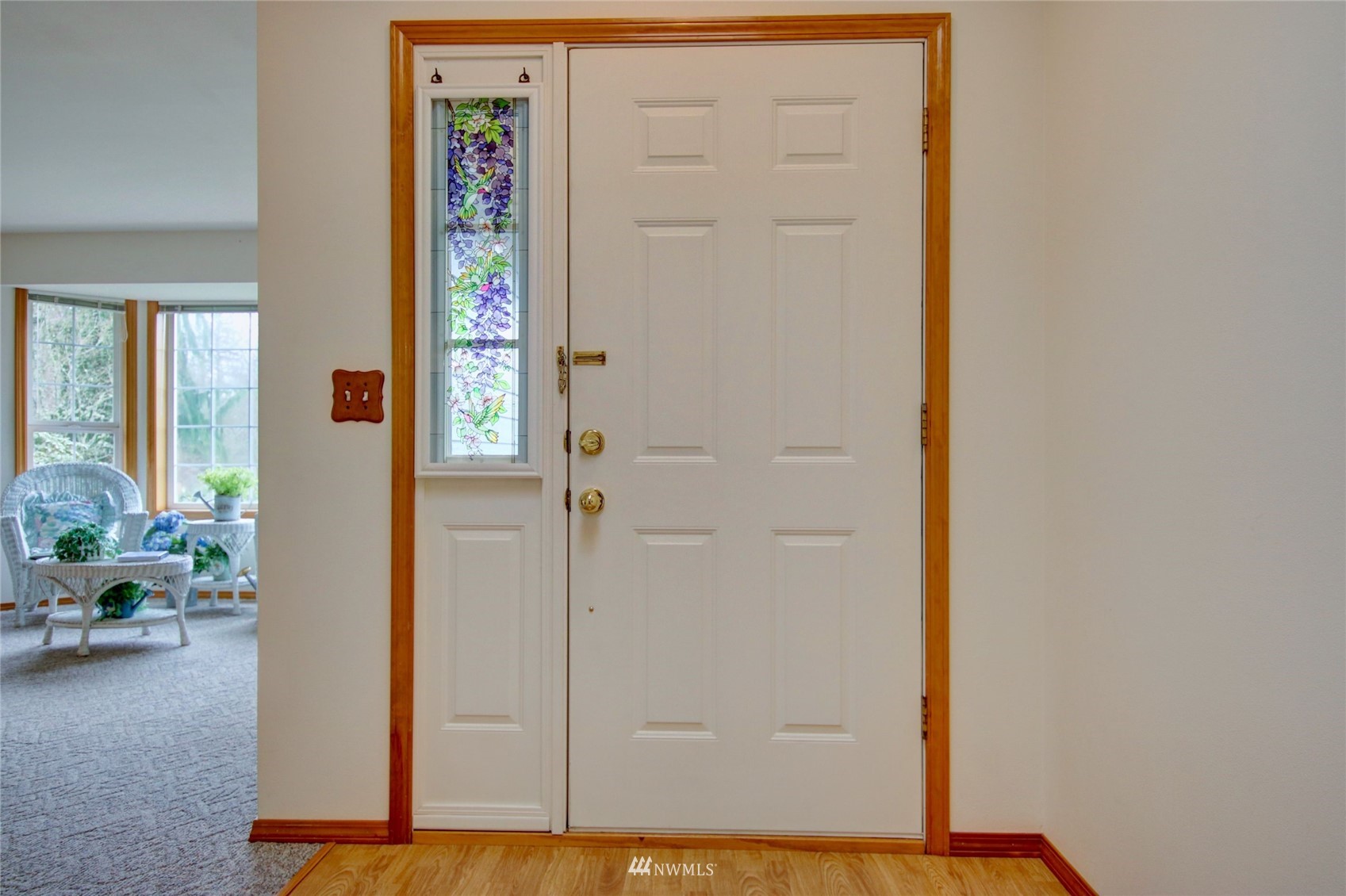18849 Cascade Ridge Court Mount Vernon, WA 98274 - Photo 4 of 38 a view of an entryway with wooden floor