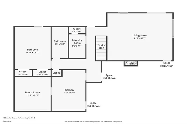 $500,000 | 6302 Valley Stream Drive, Cumming, GA 30040