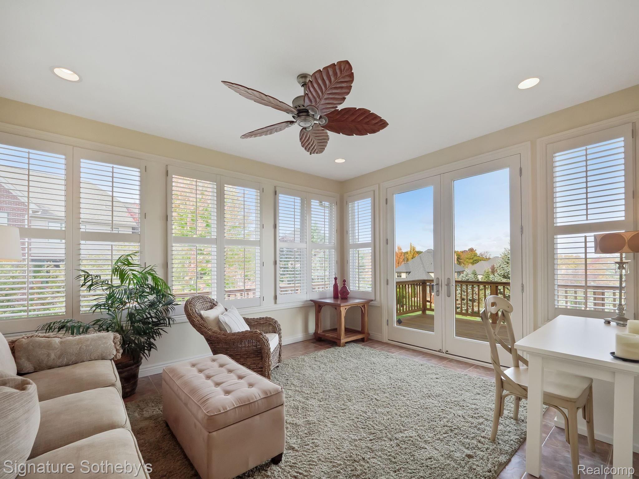 4788 Crestone Way Rochester, MI 48306 - Photo 29 of 63 FLORIDA ROOM WITH GREAT VIEW