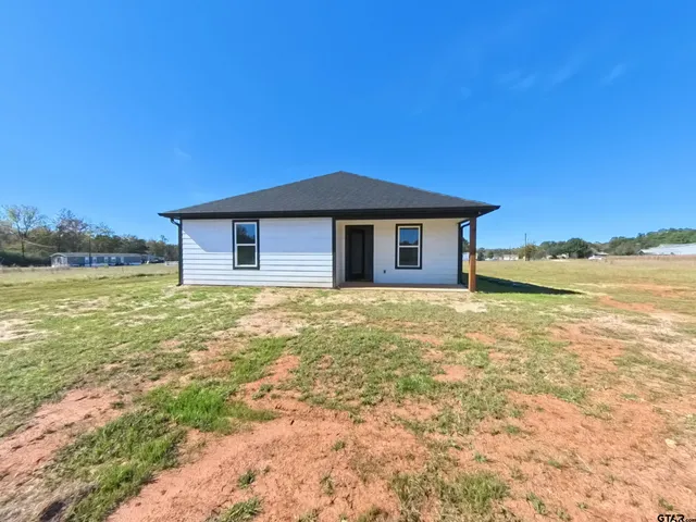 a house with a garden