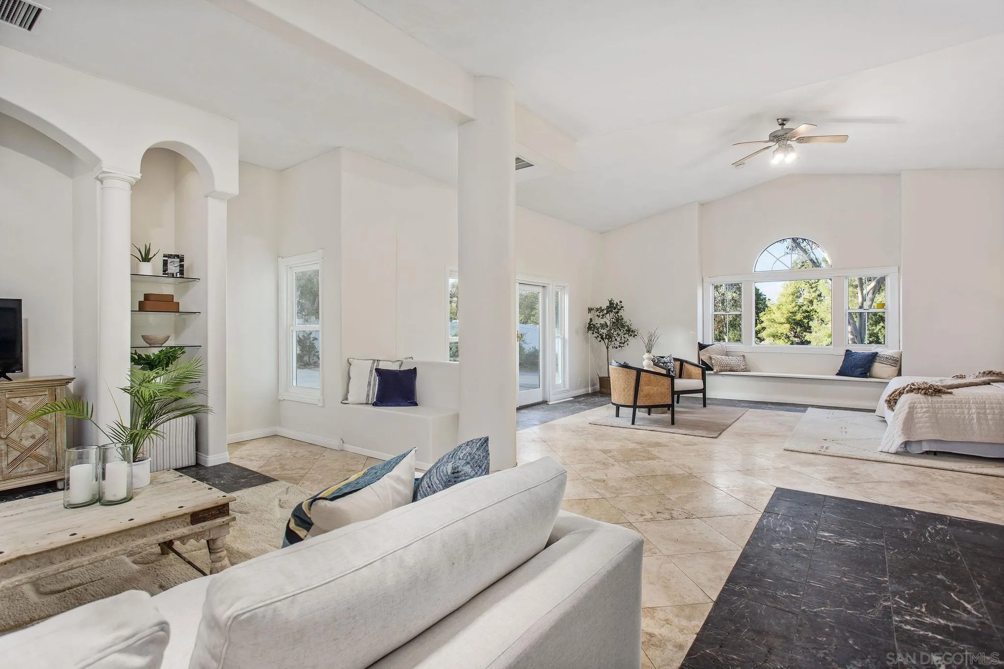 1623 Dewitt Estates Road Alpine, CA 91901 - Photo 27 of 53 a living room with furniture and wooden floor
