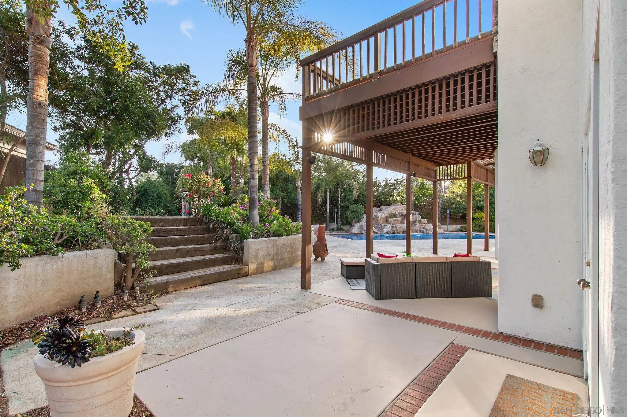 1623 Dewitt Estates Road Alpine, CA 91901 - Photo 39 of 53 a view of porch with seating space