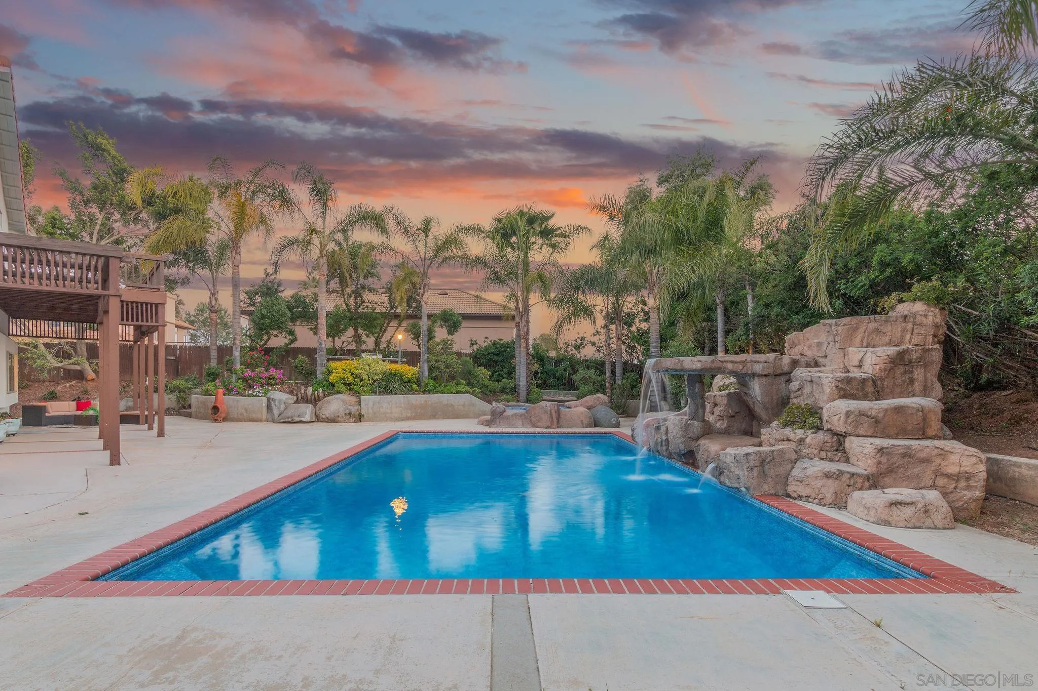 1623 Dewitt Estates Road Alpine, CA 91901 - Photo 7 of 53 a view of a swimming pool with a lounge chair