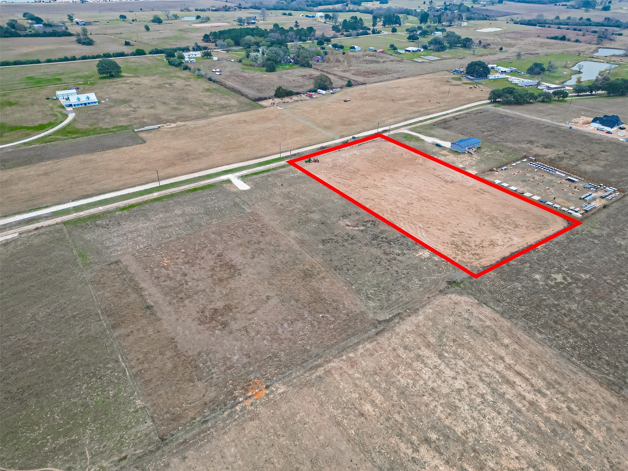 36677 3a Tract Brumlow Road Hempstead, TX 77445 - Photo 5 of 19 a view of a tennis court