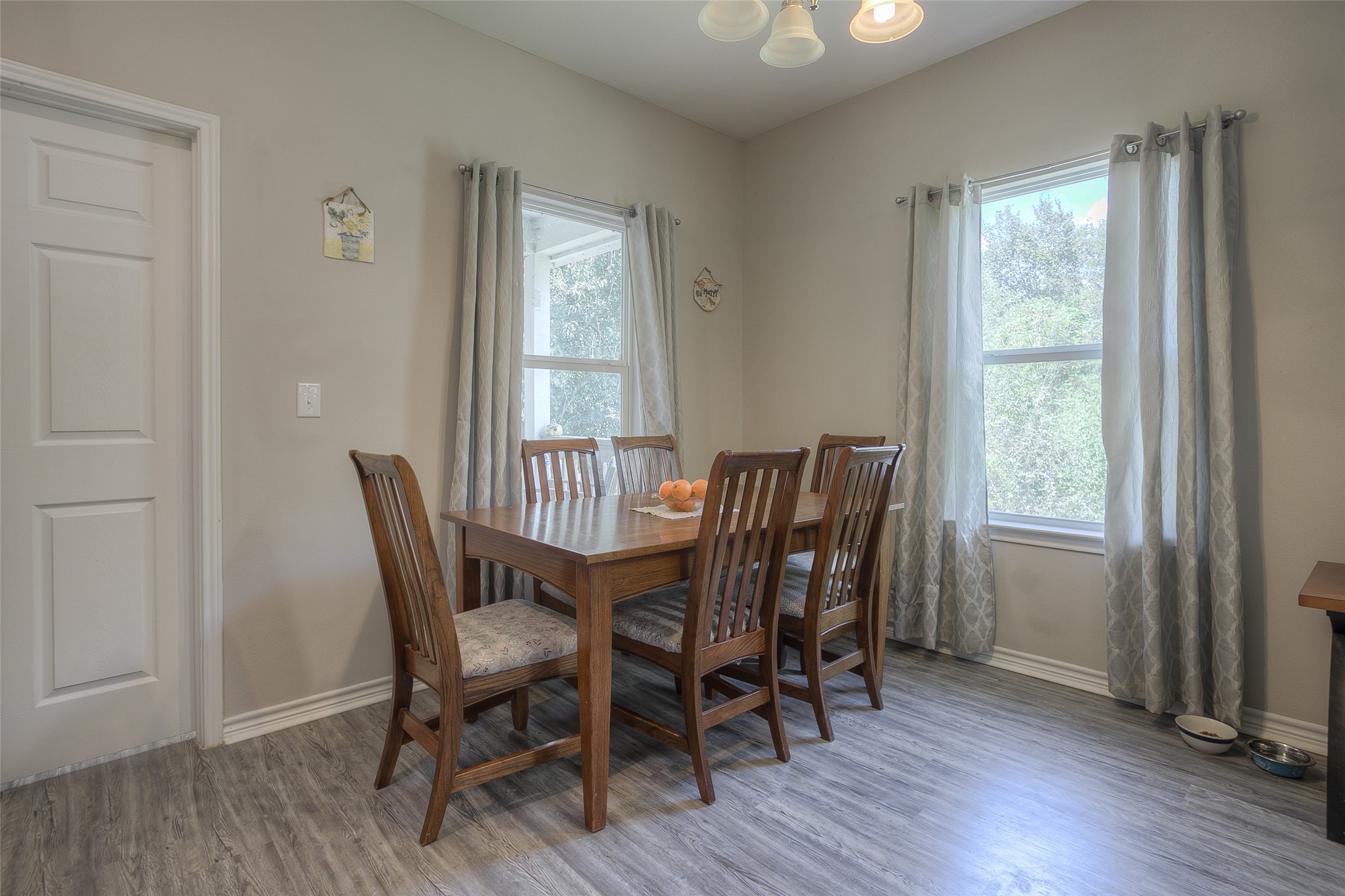 18 A R Kirk Road Trinity, TX 75862 - Photo 15 of 44 a view of a dining room with furniture window and wooden floor