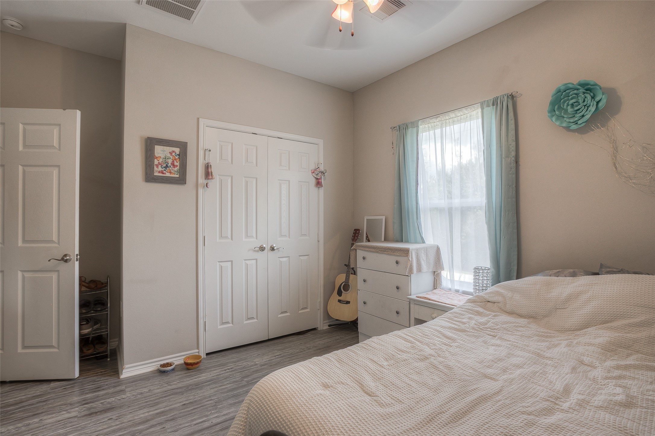 18 A R Kirk Road Trinity, TX 75862 - Photo 28 of 44 a bedroom with a bed and a window