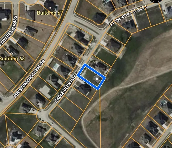 an aerial view of a building