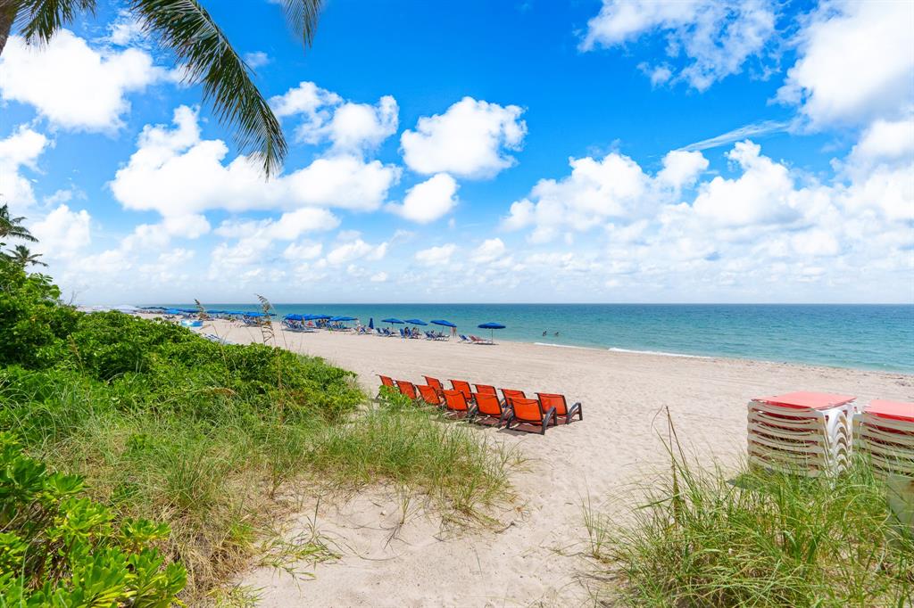 2011 North Ocean Boulevard, Unit 302 Fort Lauderdale, FL 33305 - Photo 38 of 45 a view of a lake with a yard