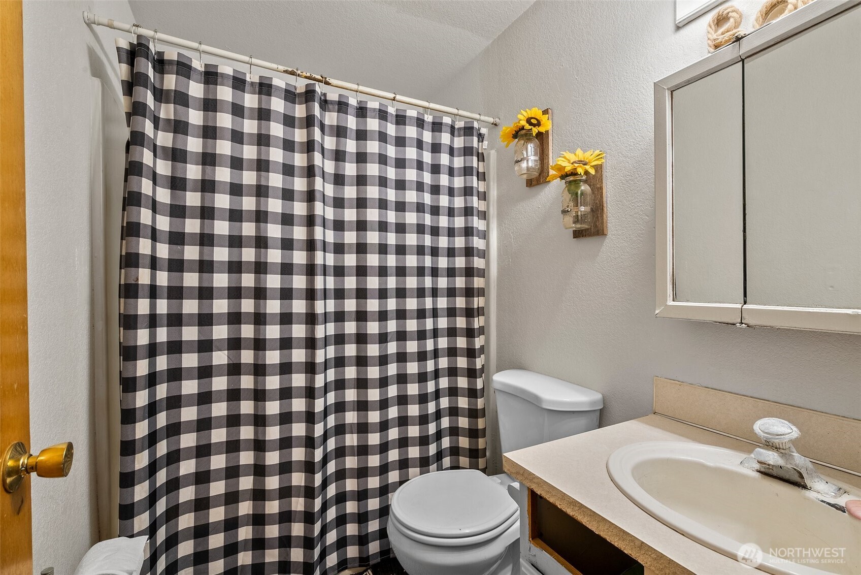 1471 Southeast Binns Swiger Loop Road Shelton, WA 98584 - Photo 11 of 13 a bathroom with a sink toilet and shower