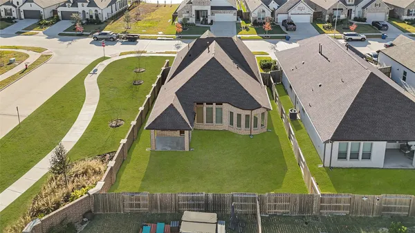 a view of houses with outdoor space
