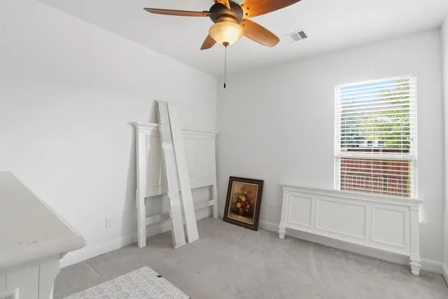 a view of a livingroom with a staircase