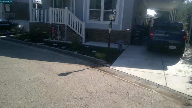 a outdoor space with furniture