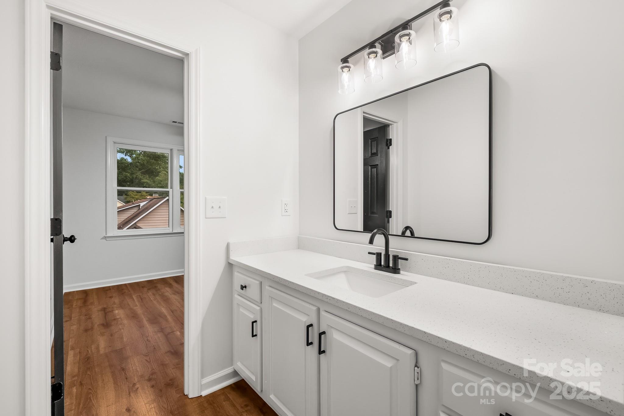 101 Banks Ridge Road Fort Mill, SC 29715 - Photo 17 of 34 a bathroom with a sink and a mirror