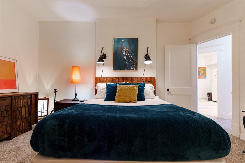 17 Bailey Avenue Pittsburgh, PA 15211 - Photo 18 of 22 a bedroom with a bed and window