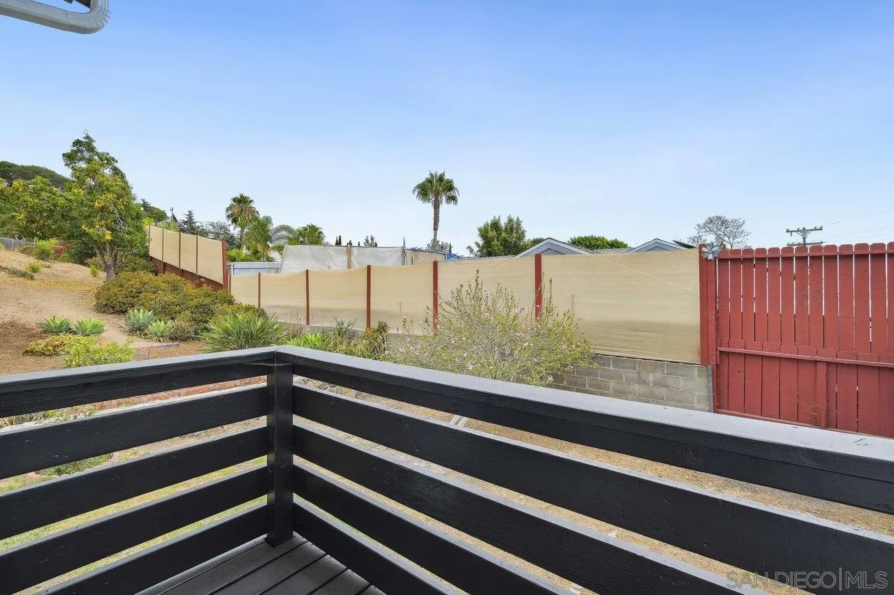 4741 Maple Avenue La Mesa, CA 91942 - Photo 19 of 34 a view of balcony with furniture