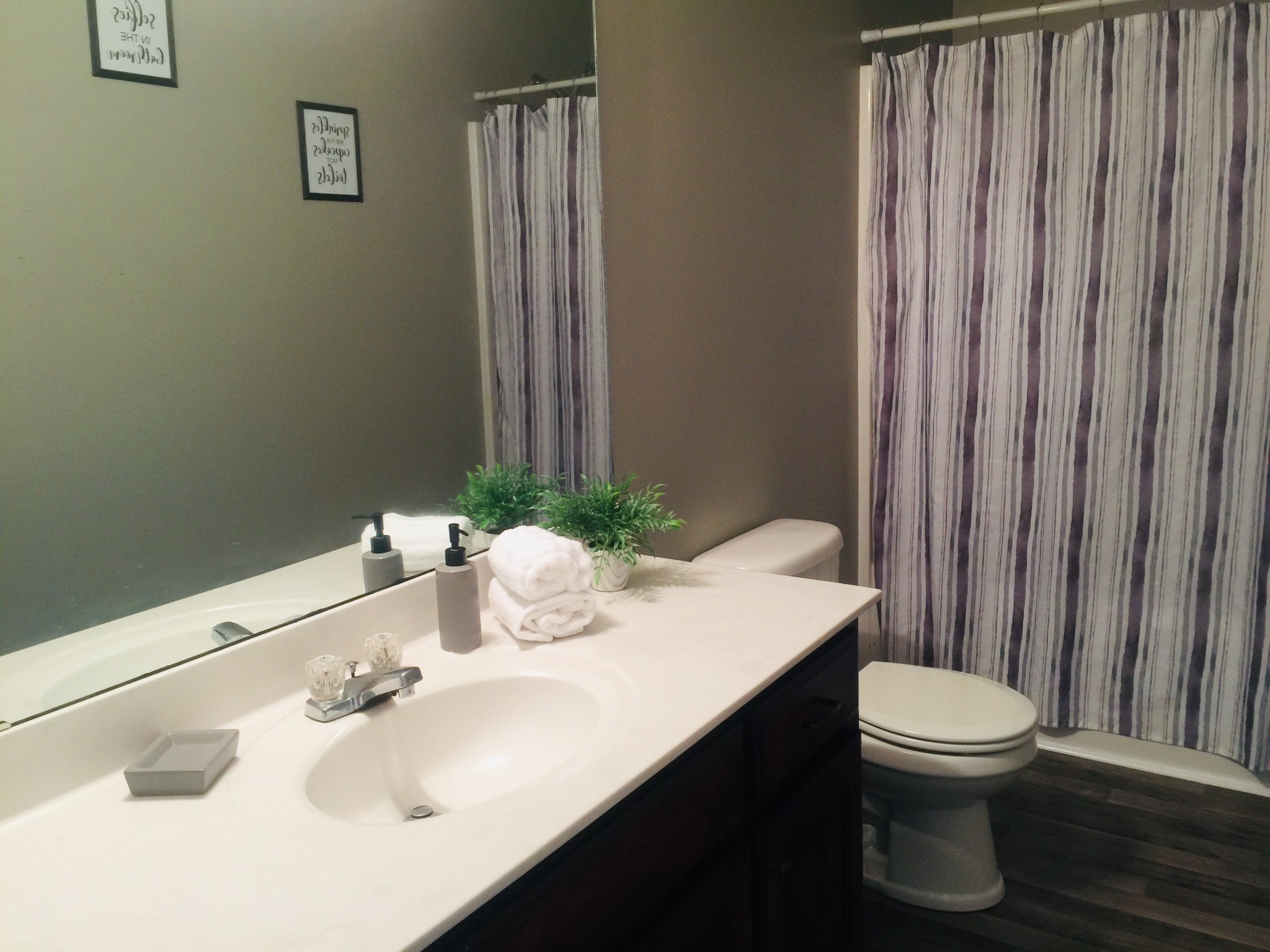 63 Robertson Hollow Road Taft, TN 38488 - Photo 7 of 16 a bathroom with a sink and a mirror