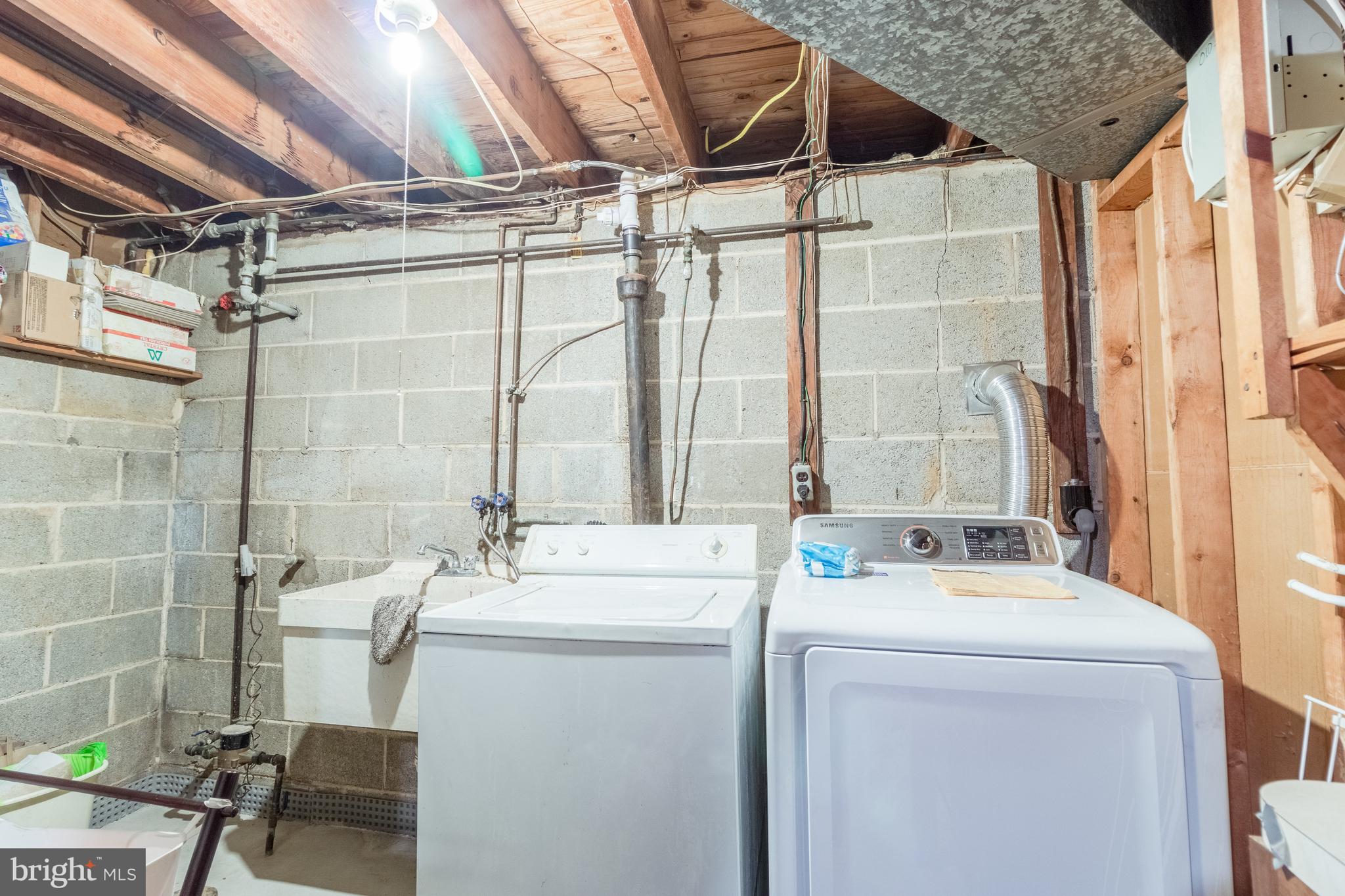 1420 Athens Road Wilmington, DE 19803 - Photo 20 of 23 Basement laundry/storage area