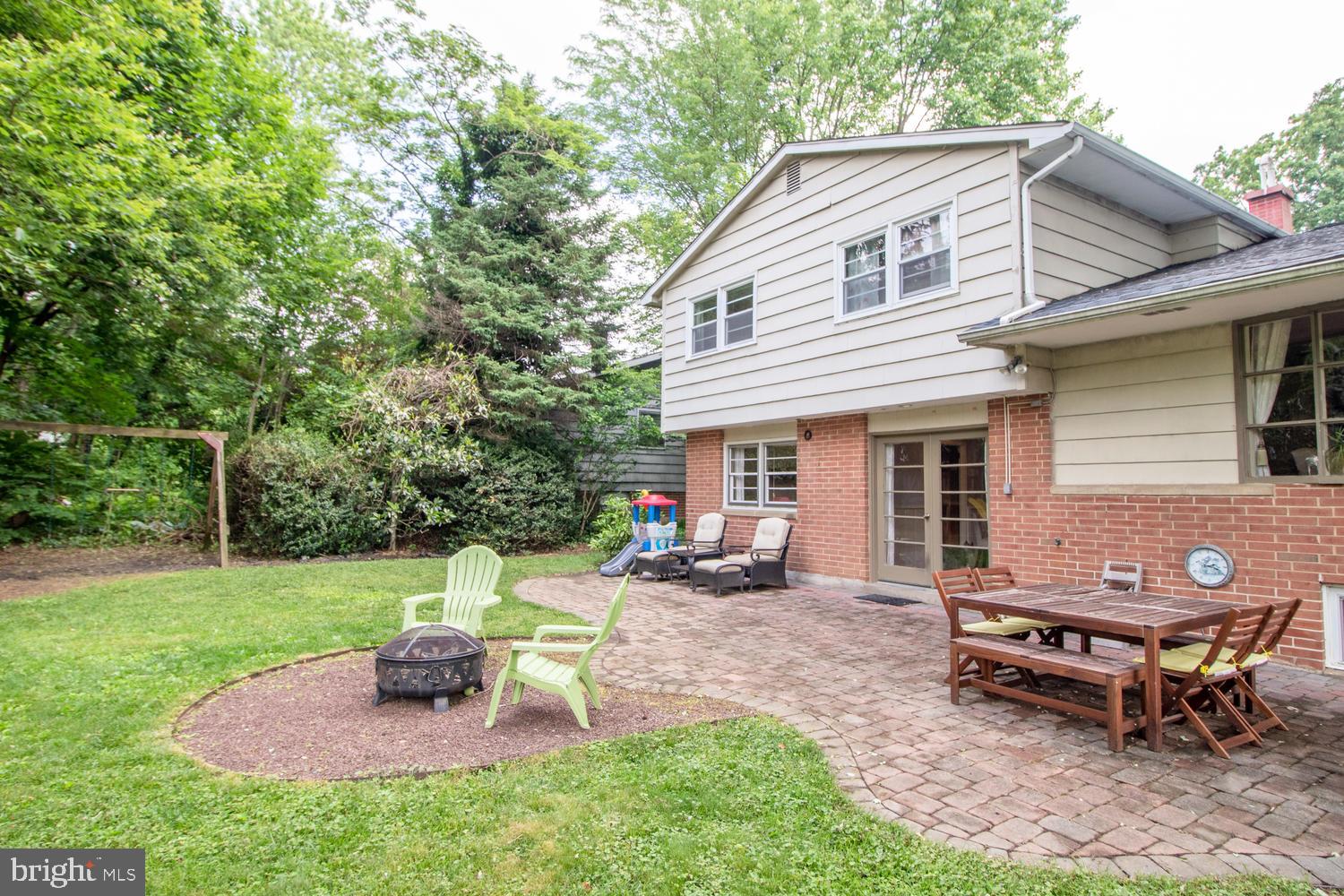 1420 Athens Road Wilmington, DE 19803 - Photo 21 of 23 Lovely brick patio with fire pit area
