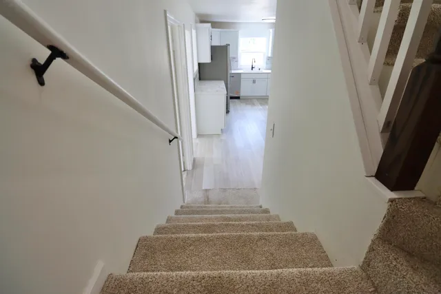 a view of entryway and hall