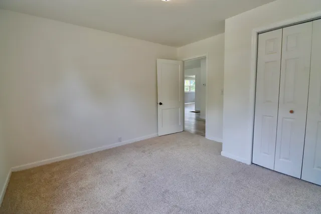 a view of empty room