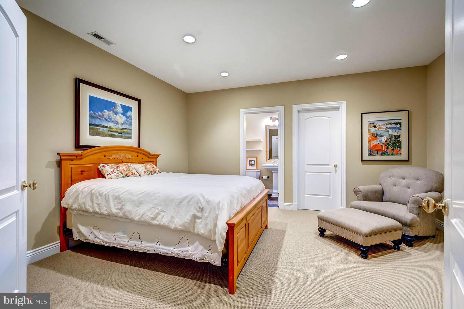 2230 Monkton Road Monkton, MD 21111 - Photo 25 of 30 a bedroom with a bed and a couch
