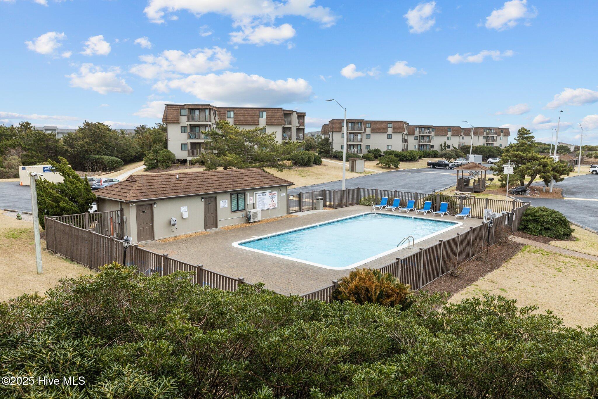 2008 East Fort Macon Road, Unit J3 Atlantic Beach, NC 28512 - Photo 29 of 41 second pool and restrooms