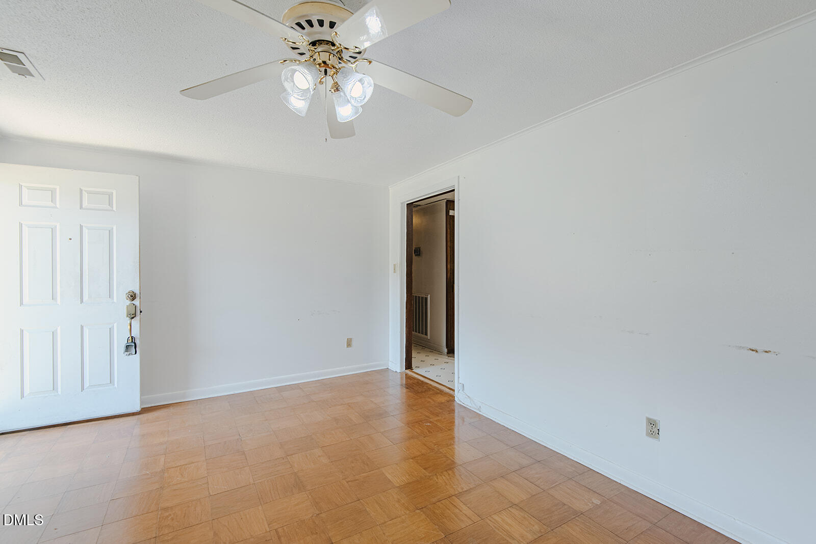 1302 Blacksmith Road Efland, NC 27243 - Photo 14 of 46 wooden floor in an empty room with a window