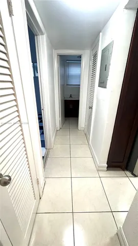 a black and white checkered floor