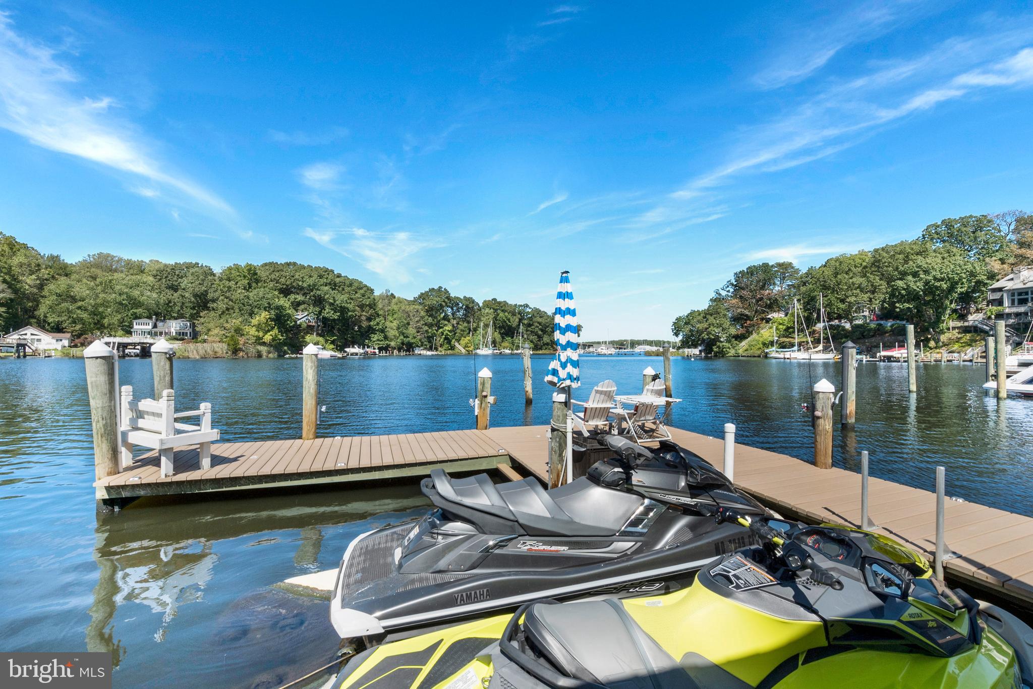 252 Riverside Road Edgewater, MD 21037 - Photo 68 of 90 Private pier with multiple slips