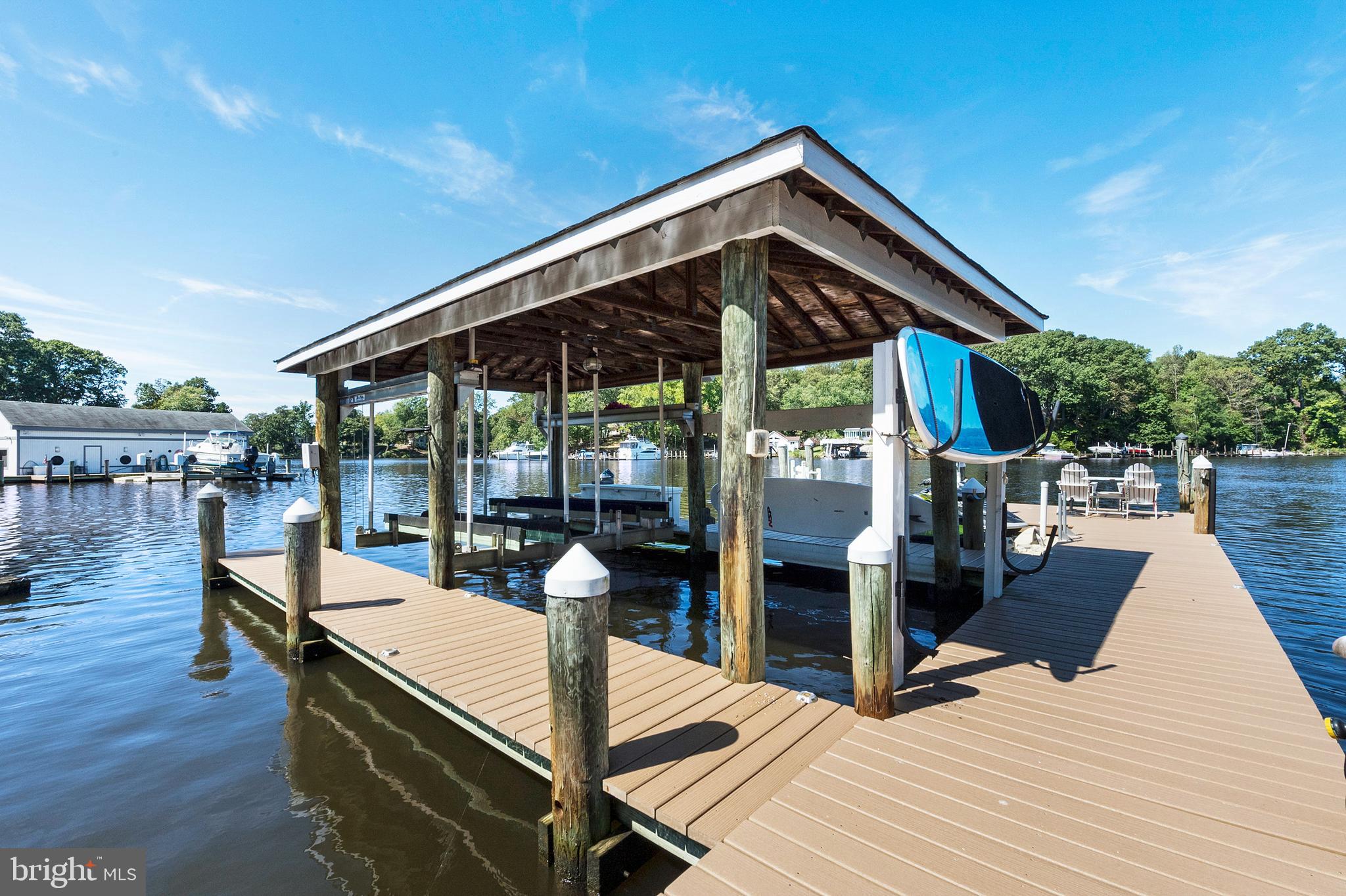 252 Riverside Road Edgewater, MD 21037 - Photo 70 of 90 Coveted covered boat slip