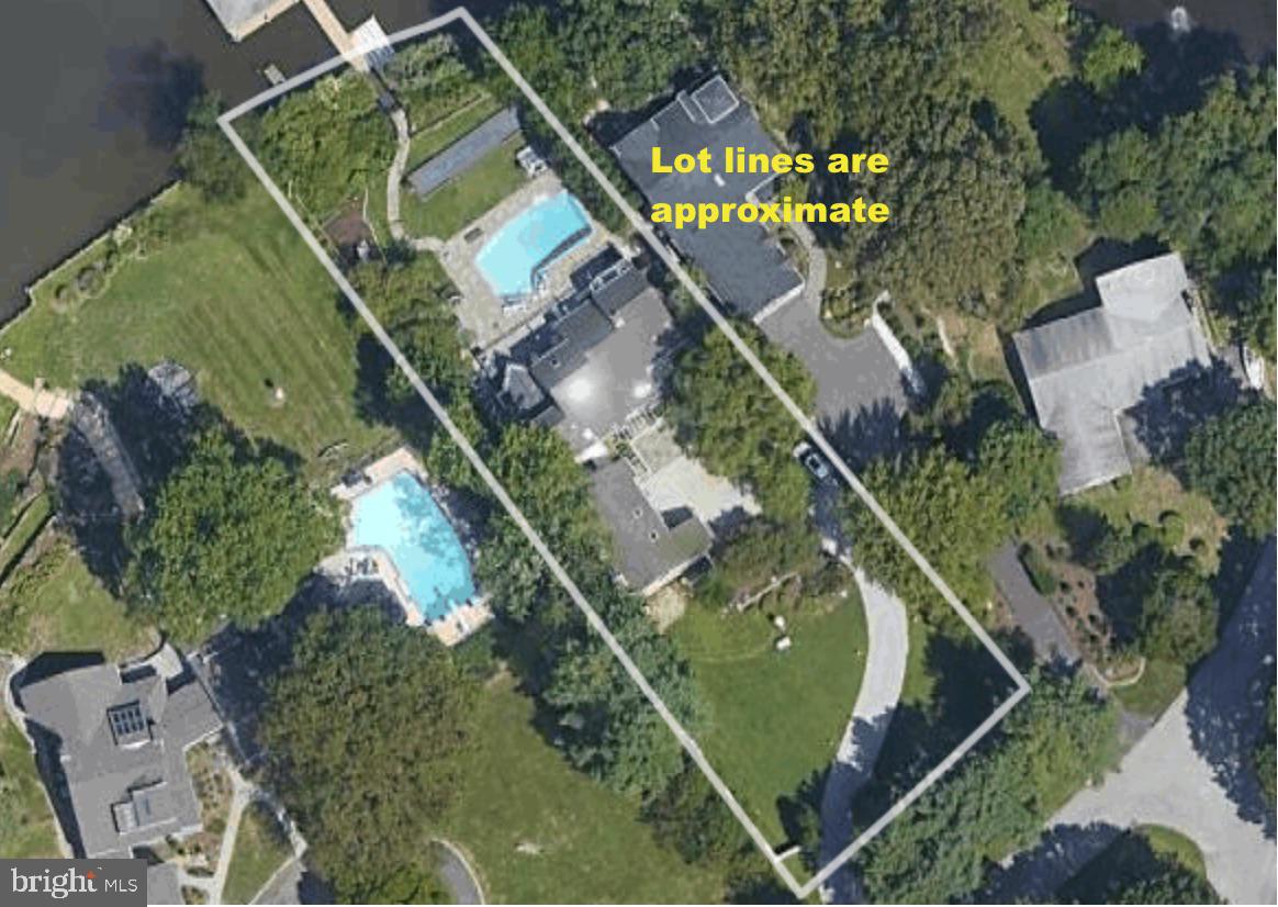 252 Riverside Road Edgewater, MD 21037 - Photo 73 of 90 Aerial lot lines