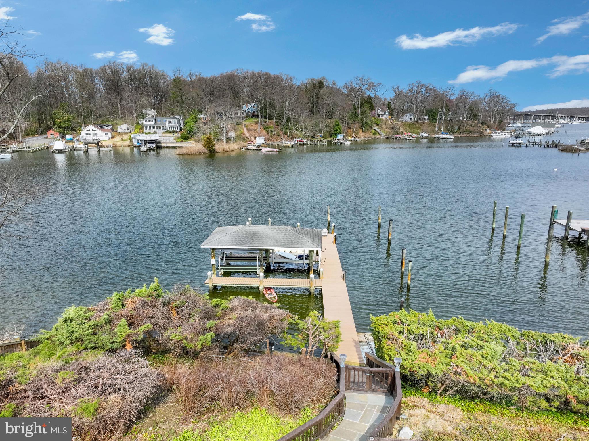 252 Riverside Road Edgewater, MD 21037 - Photo 90 of 90 private pier and large boat slip