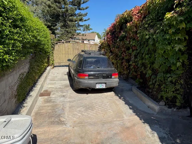 a car parked on the side of the road