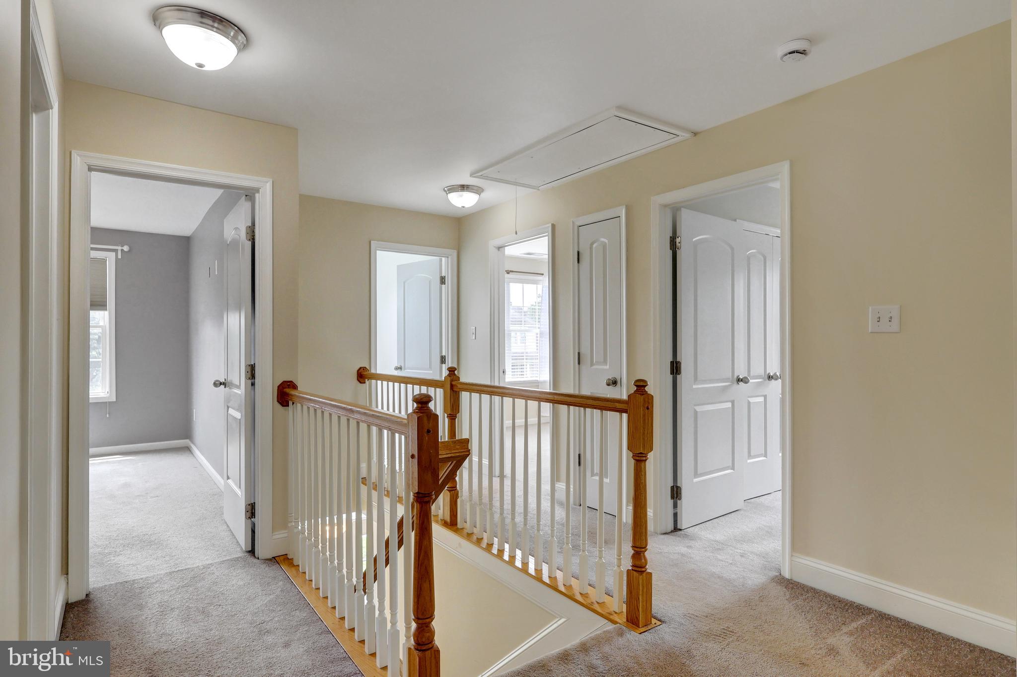 412 Shipley Road Linthicum Heights, MD 21090 - Photo 27 of 36 Second floor hallway and stairs
