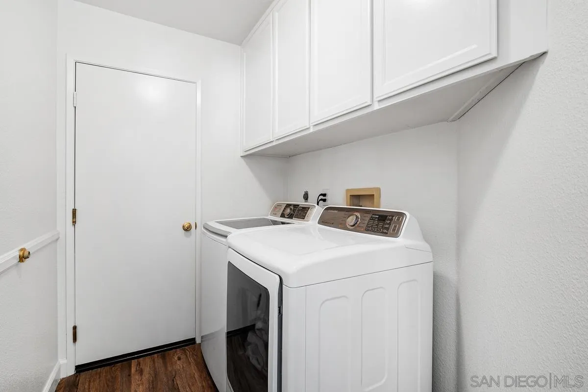 649 Montage Road Oceanside, CA 92057 - Photo 23 of 26 a utility room with dryer and washer