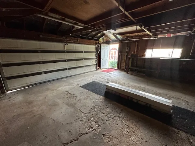 a view of storage and utility room