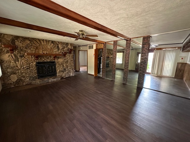 735 Geneva Avenue Romeoville, IL 60446 - Photo 3 of 25 a view of interior space with wooden floor and fireplace