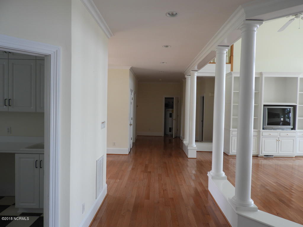 64 Cool Point Road Bath, NC 27808 - Photo 19 of 31 74 HALLWAY FROM KITCHEN TROUGH FOYER TO