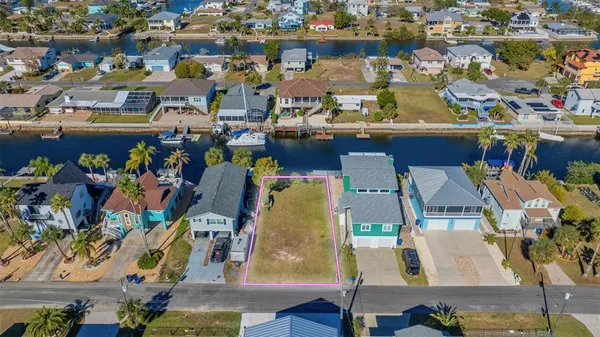 an aerial view of a