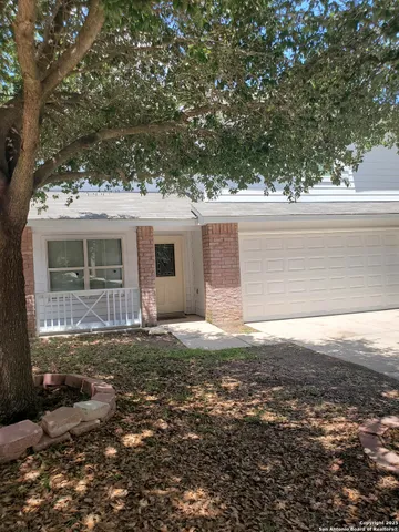 a backyard of a house