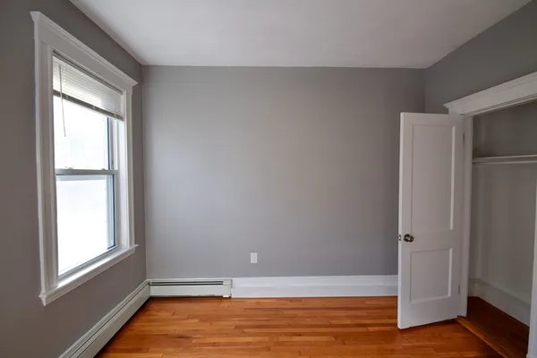 a view of an empty room with window
