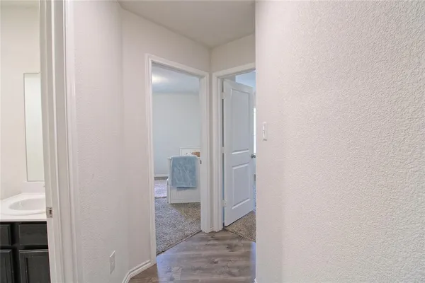 a view of a bathroom with a sink