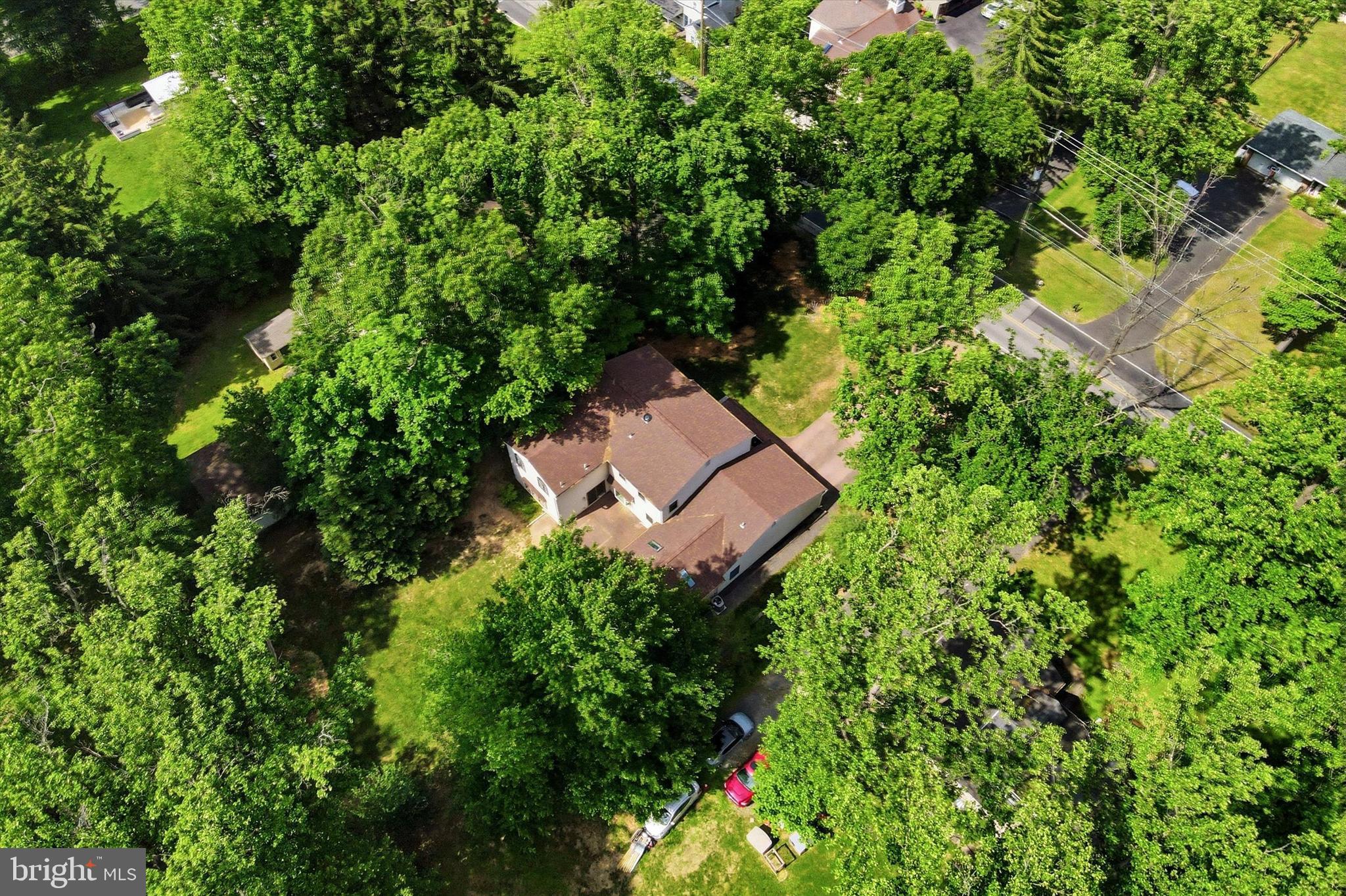 1980 Terwood Road Huntingdon Valley, PA 19006 - Photo 44 of 48 an aerial view of a house with a yard