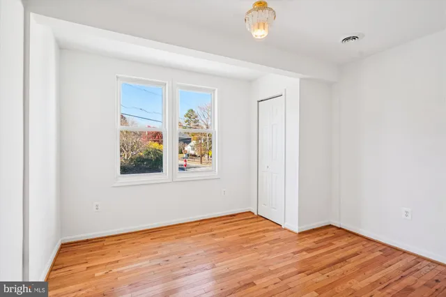 an empty room with window